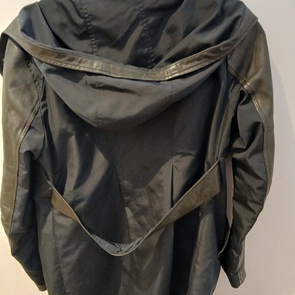 Rudsak Leather Trench Zip Jacket - Picture 4 of 10